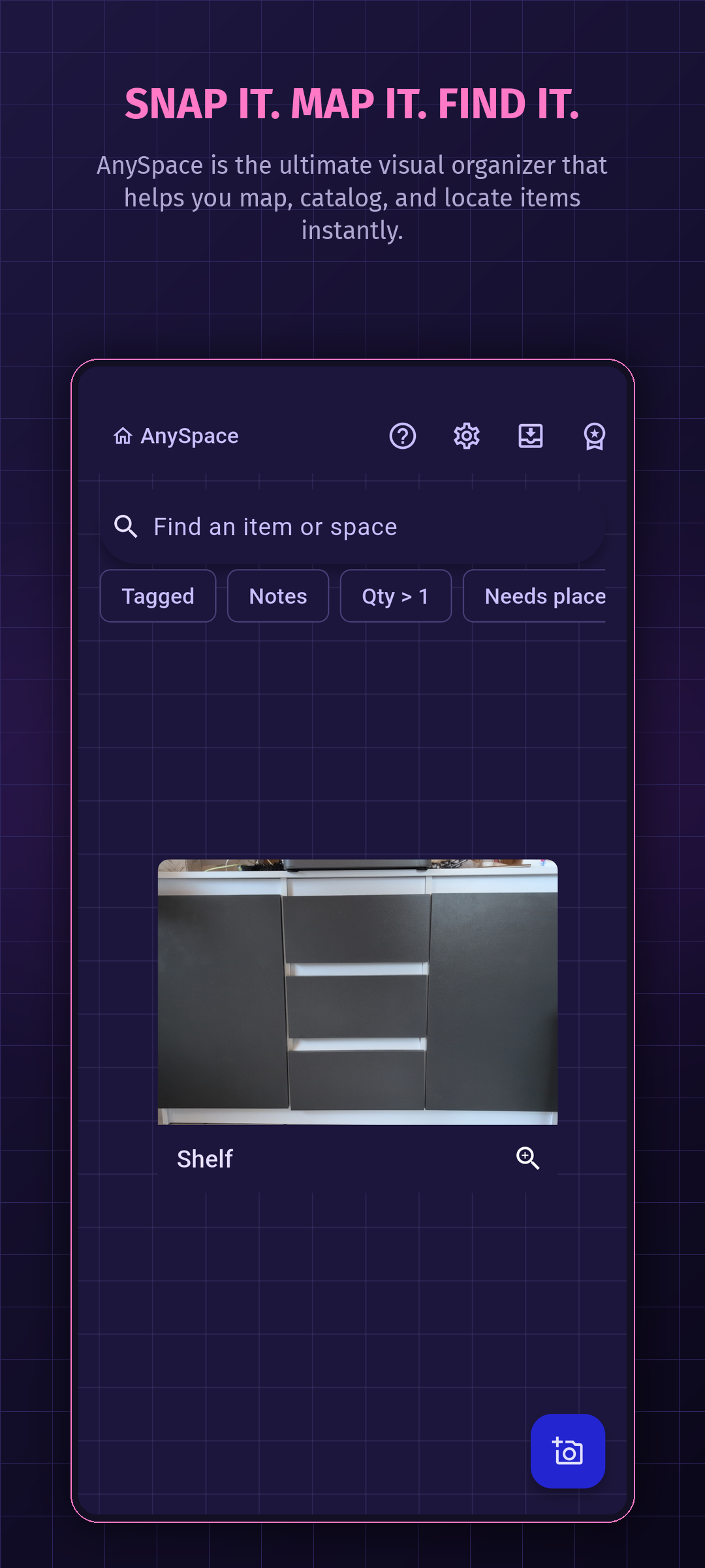 AnySpace Dashboard